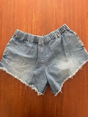 Bassike denim shorts size L-XL